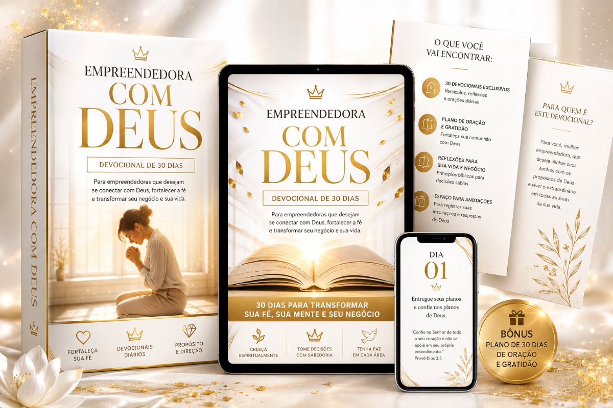 Empreendedora com Deus - Devocional de 30 dias